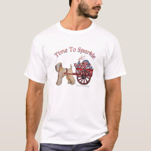 Es hora de esparcirse de la camiseta de los hombre