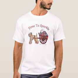 Es hora de esparcirse de la camiseta de los hombre
