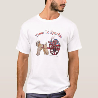 Es hora de esparcirse de la camiseta de los hombre