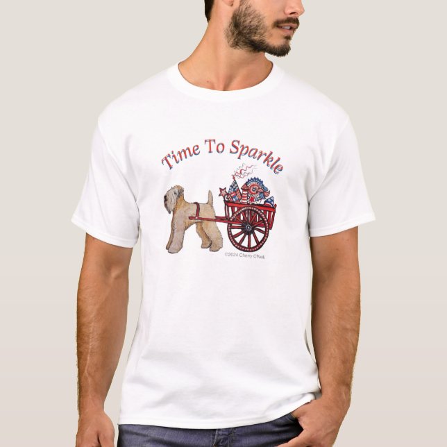 Es hora de esparcirse de la camiseta de los hombre (Anverso)
