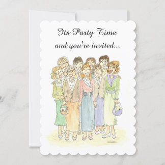 Es hora de fiesta Invitación