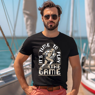 Es hora de jugar la camiseta del juego