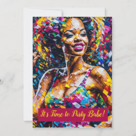 Es hora de la bebé Fiesta - Invitación
