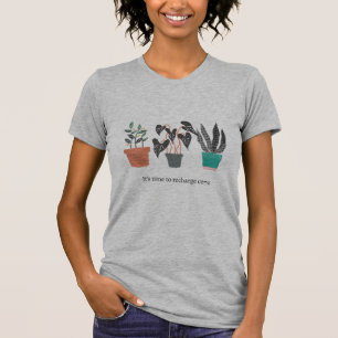Es hora de recargar camisetas cono
