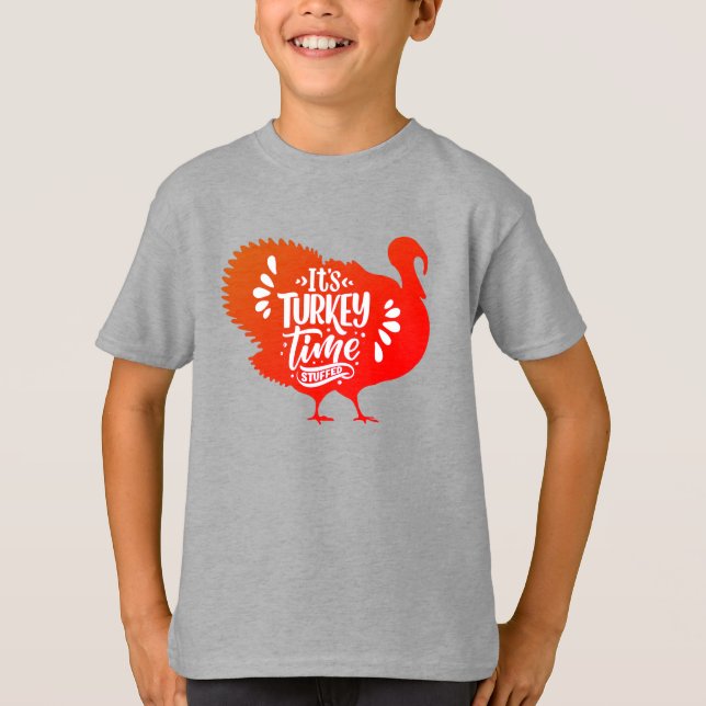 Es hora de Turquía para la camiseta de Acción de G (Anverso)