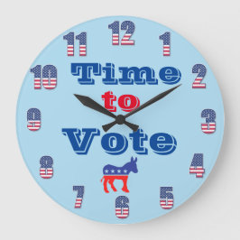 Es hora de votar al reloj del muro