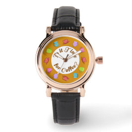 ¿Es hora del reloj de pulsera de café?