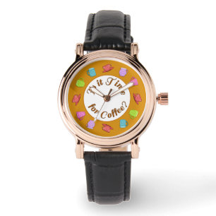 ¿Es hora del reloj de pulsera de café?