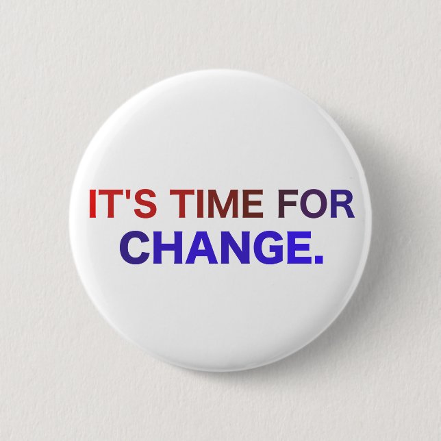 Es hora para el botón del cambio (Anverso)