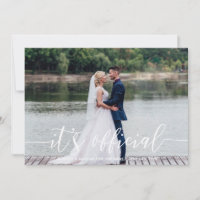 Es Invitación oficial de matrimonio/Boda
