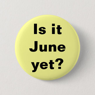 ¿Es junio? Botón