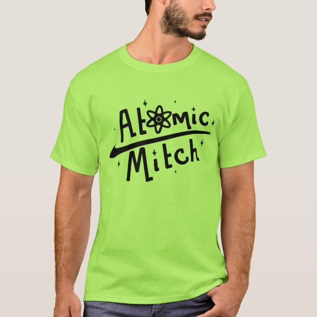 ¡Es la camiseta atómica original de Mitch! (Anverso)