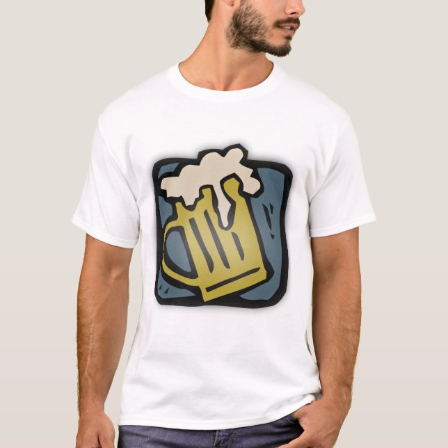 Es la camiseta de Beer O' Clock (Anverso)