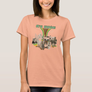 Es la camiseta de India Burnout