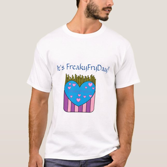 Es la camiseta del FreakyFryDay (Anverso)