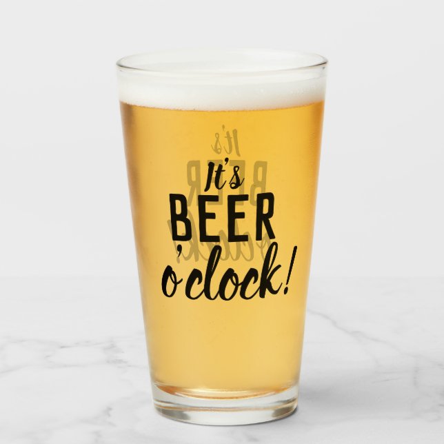 Es la cerveza O'Clock Graciosa de beber cerveza de (Anverso (lleno))