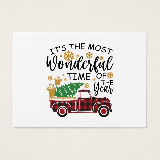 Es la época más maravillosa del año (Frente)