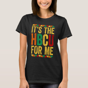 Es la HBCU para mi camiseta de color negro históri