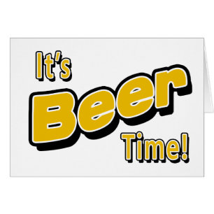 ¡Es la hora de la cerveza!