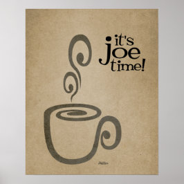 Es la impresión de la Copa de Café Joe Time