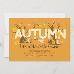 Es la invitación de otoño