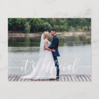 Es la postal oficial de Invitación del Boda