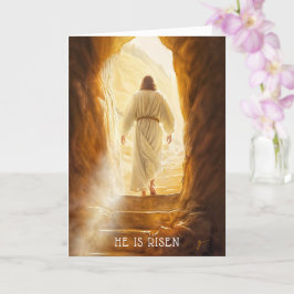 Es la tarjeta de Pascua de Risen