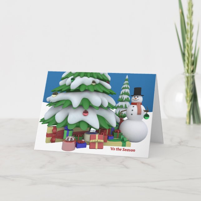 'Es la tarjeta de vacaciones de temporada (Anverso)