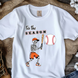 "Es la Temporada" - Camiseta de béisbol de esquele