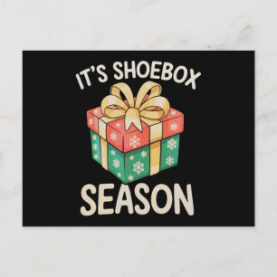Es la Temporada de Cajas de Zapatos Navidad Niño R