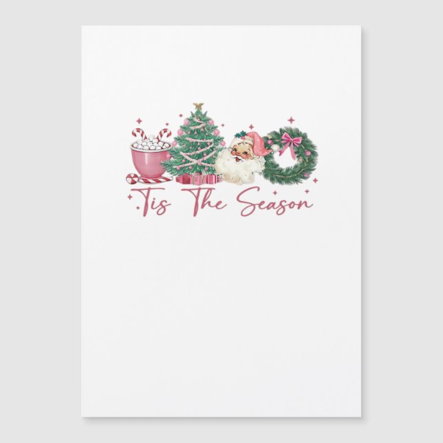 Es La Temporada Feliz Navidad Lindo Café De Navida (Anverso)