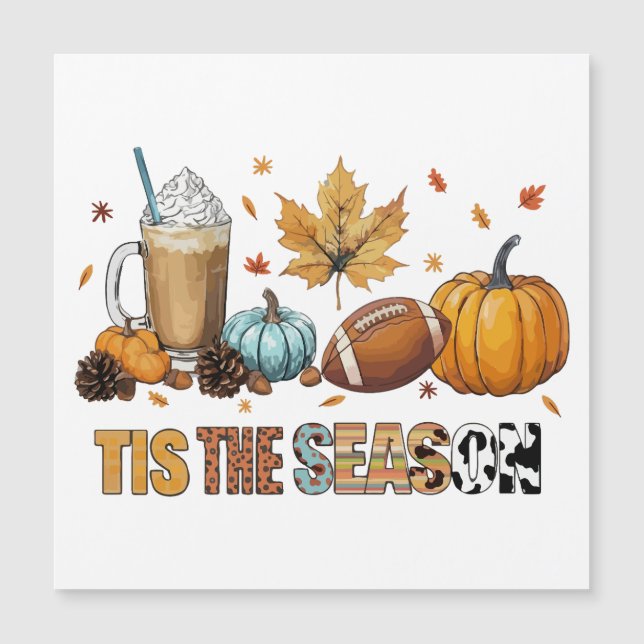 Es la temporada Herbstzeit con fútbol y café (Anverso)