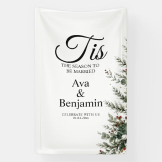 Es La Temporada Invierno Navidad Señal De Boda,Lin