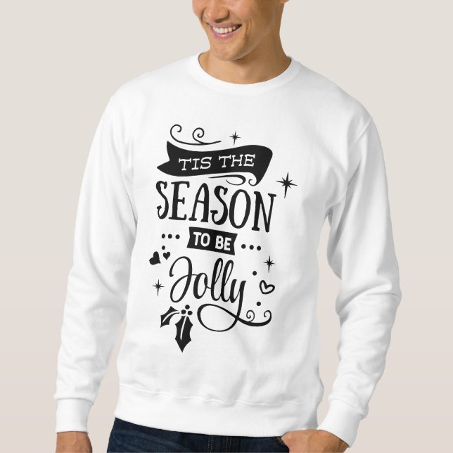 ¡Es la temporada para estar alegre! Sudadera de Na (Anverso)
