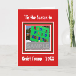 Es La Temporada Para Resistir A Trump Foto Navidad