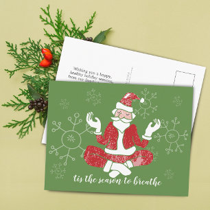 Es La Temporada Para Respirar Tarjeta Postal