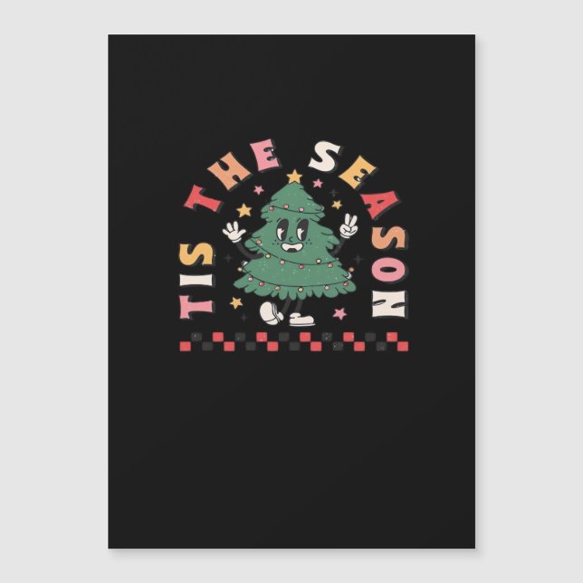 Es la temporada Retro Halloween Espeluznante Tempo (Anverso)