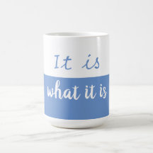 Es lo que es la taza de café