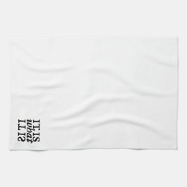 "Es Lo Que Es" Toallas De Cocina De Tipografía