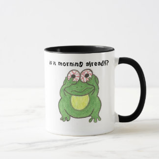 ¿es mañana ya? taza de la rana