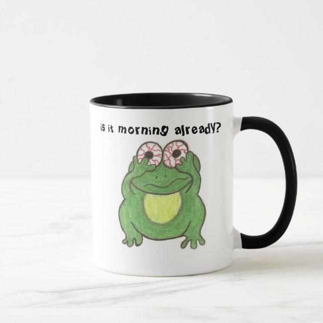 ¿es mañana ya? taza de la rana (Derecha)
