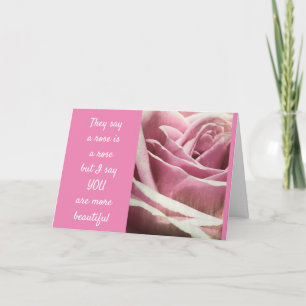 ES MÁS BELLO QUE UNA TARJETA DE AMOR ROSA