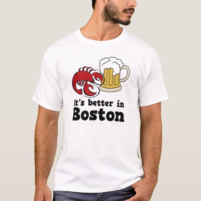 Es mejor en la camiseta de Boston (Anverso)