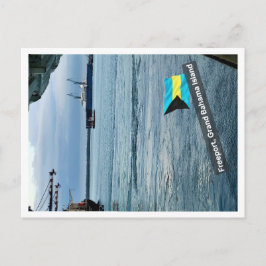 Es mejor en la postal Freeport de Bahamas