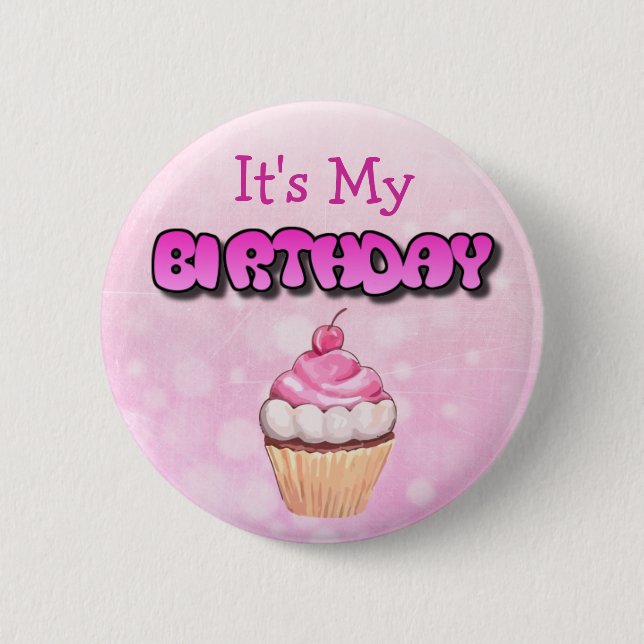 Es mi botón de cumpleaños (Anverso)