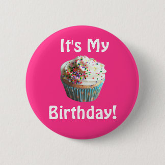 Es mi botón del cumpleaños