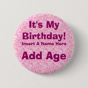 Es mi botón del cumpleaños del cumpleaños