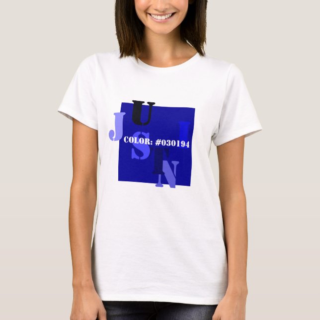 Es mi camiseta color (Anverso)