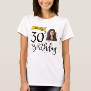 Es mi camiseta de cumpleaños número 30, Camisetas 