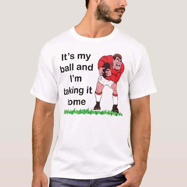 Es mi camiseta de la bola (el rugbi) (Anverso)